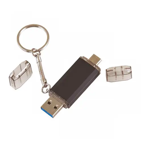 Siyah TYPE-C USB Bellek 64 GB